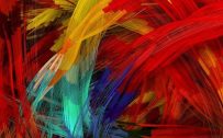 Cool abstract colorful animated phone wallpaper