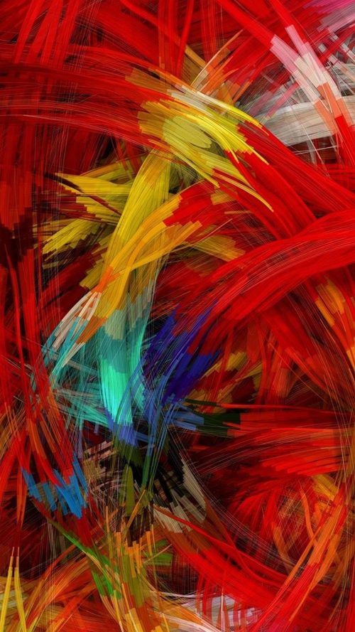 Attachment for Cool abstract colorful animated phone wallpaper free download