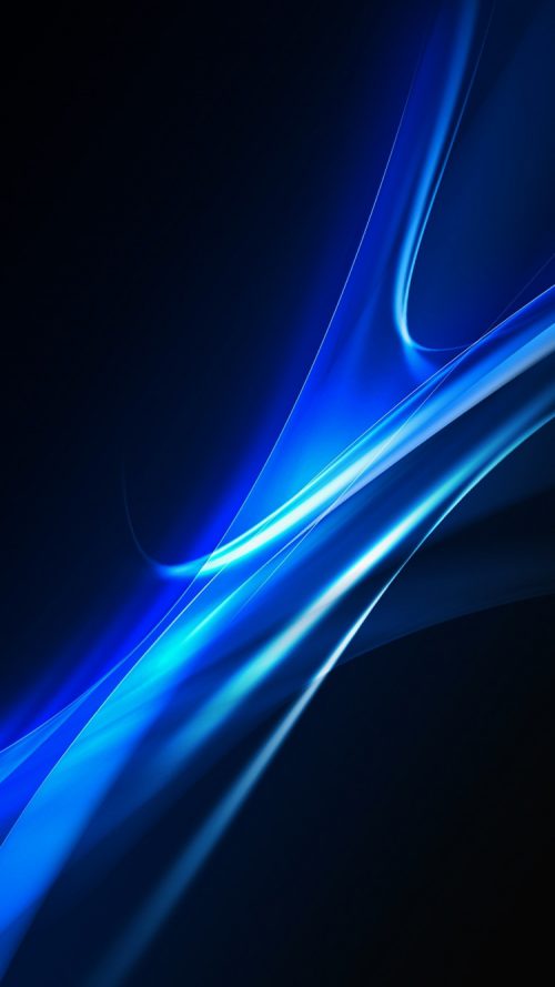 Blue and Black iPhone Background for iPhone 7 and iPhone SE 2022 Wallpaper