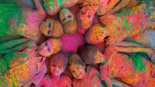 Attachment file for Artistic Picture of Holi Celebration - Traditions from India