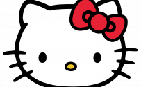 Attachment of Hello Kitty Head ClipArt in PNG File