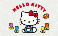 Attachment for Hello Kitty Hello Kitty Hello Kitty Wallpaper with Tulips