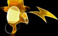 Picture of Raichu Pokemon on iPhone 7 Wallpaper