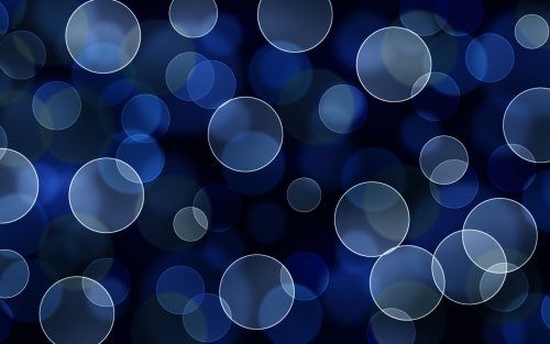 Best blue pattern with abstract circles and macro effect