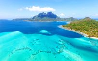 File attachment for Nature backgrounds download - Bora Bora Island in French Polynesia