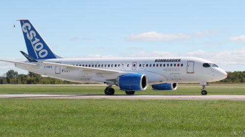 Airplane Images of Bombardier C Series - CS100
