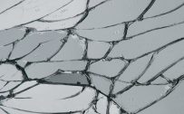 Picture of Broken Mirror for iPhone Wallpaper