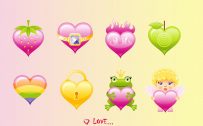 Attachment for 37 Cute Stuff Wallpapers - All Love Hearts