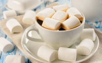 Attachment for 37 Cute Stuff Wallpapers - Marshmallow and A Cup of Coffee