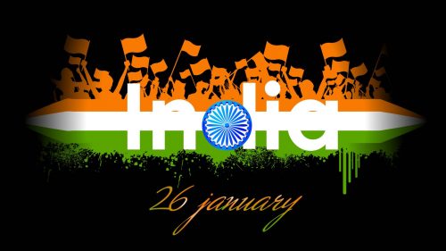 File for Happy Republic Day in India with Indian Flag Symbol