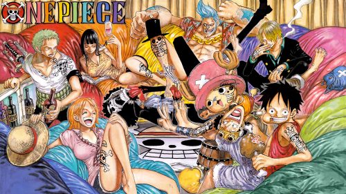Attachment file for One Piece Wallpaper - The Straw Hat Pirates Crew in Relax