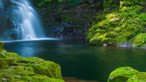 Nature Images HD with Akame Shijuhachi Waterfall Japan