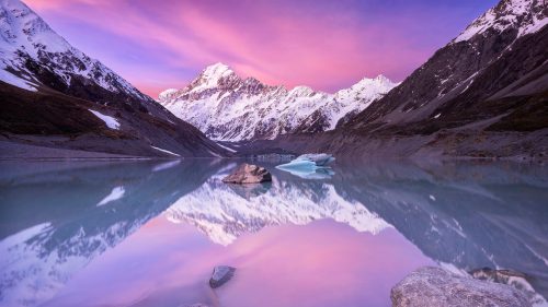 Picture of Mount Cook New Zealand with HD Quality