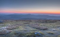 Sunrise in Wicklow Mountains for Desktop Wallpaper