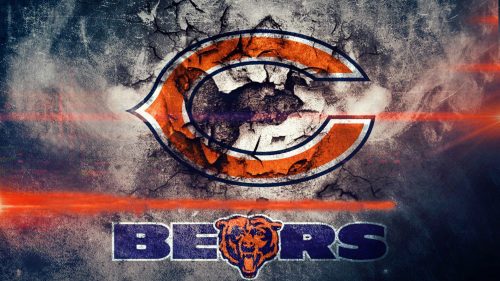 Chicago Bears logo wallpaper in HD 1080p