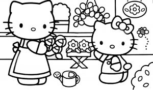 Kitty Coloring Pages 07 15 Mimmy Fifi Hd