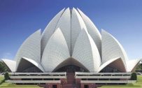 High Quality Picture of Lotus Temple India for Desktop Background