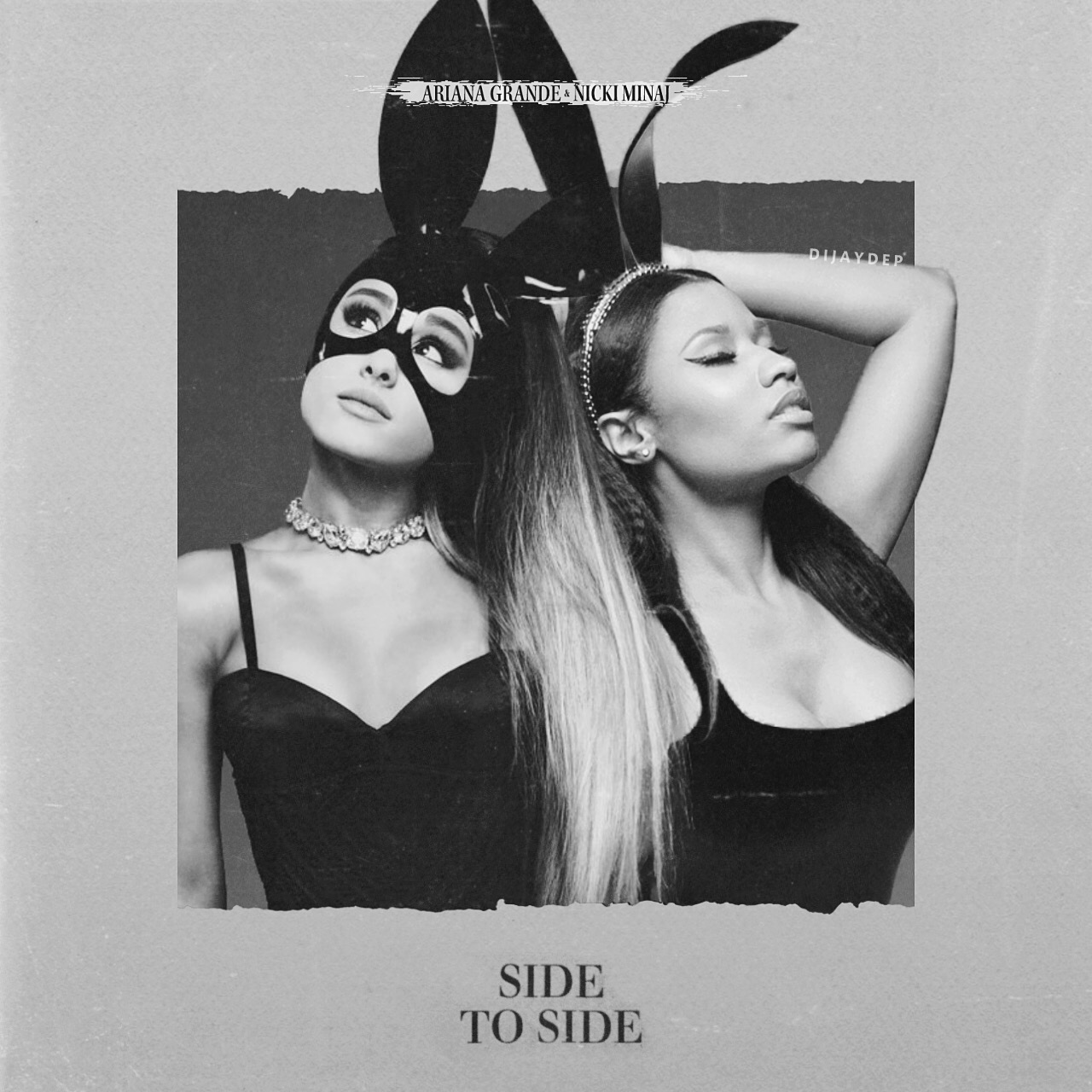 Ariana Grande Nicki Minaj Side to Side Album Cover for