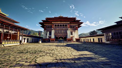 Punakha Dzong for Bhutan Tourism from India Series