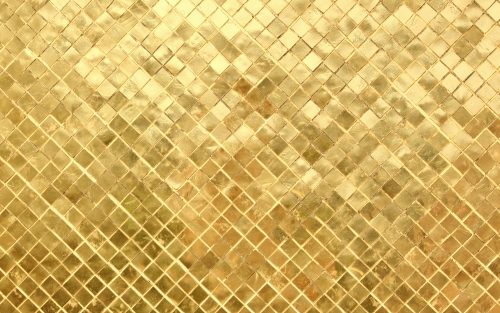HD Wallpaper of 3D Gold Image for Photoshop Background