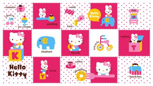 Hello Kitty Background for Desktop Wallpaper