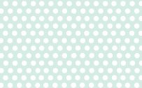 Polka Dot White and Mint Color Wallpaper