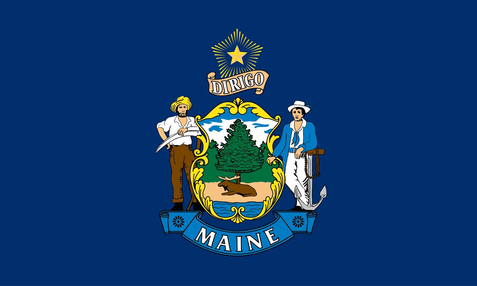 state-flags-of-the-united-states-of-america-with-state-of-maine-flag