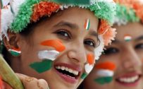 Flags of Countries - Three colors as Flags of India Symbol with accessories in Girls