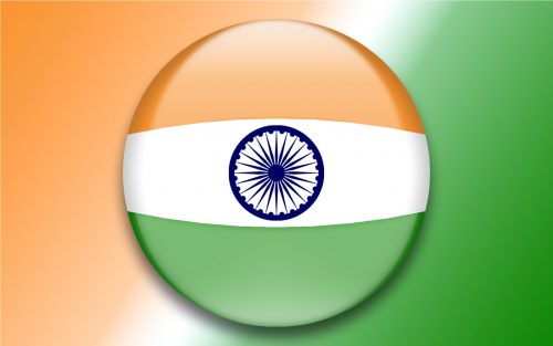 Flags of Countries - Three colors as Flags of India Symbol - animated in 3D