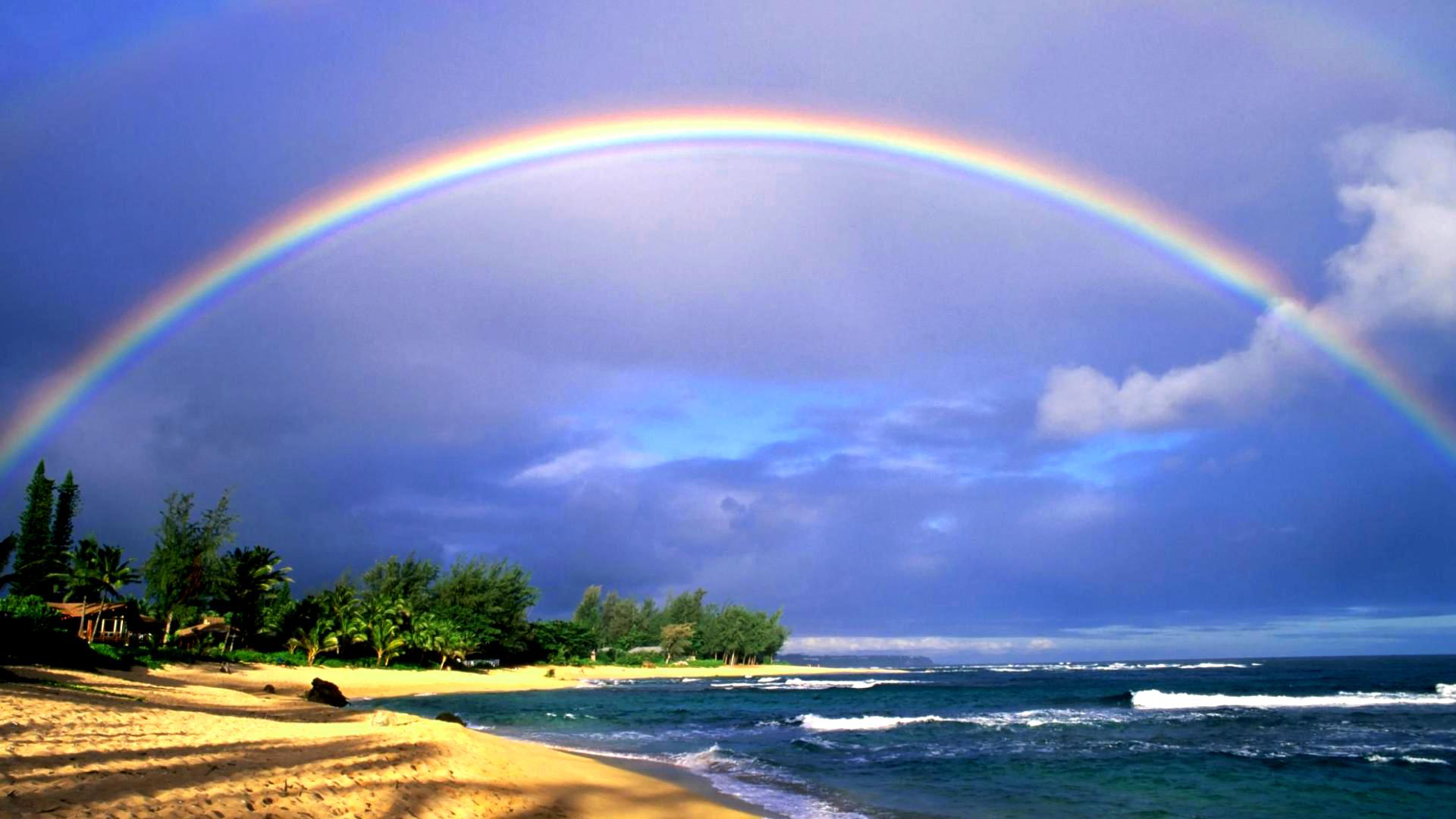 Beautiful Nature Wallpaper Big Size #14 with Rainbow on ...