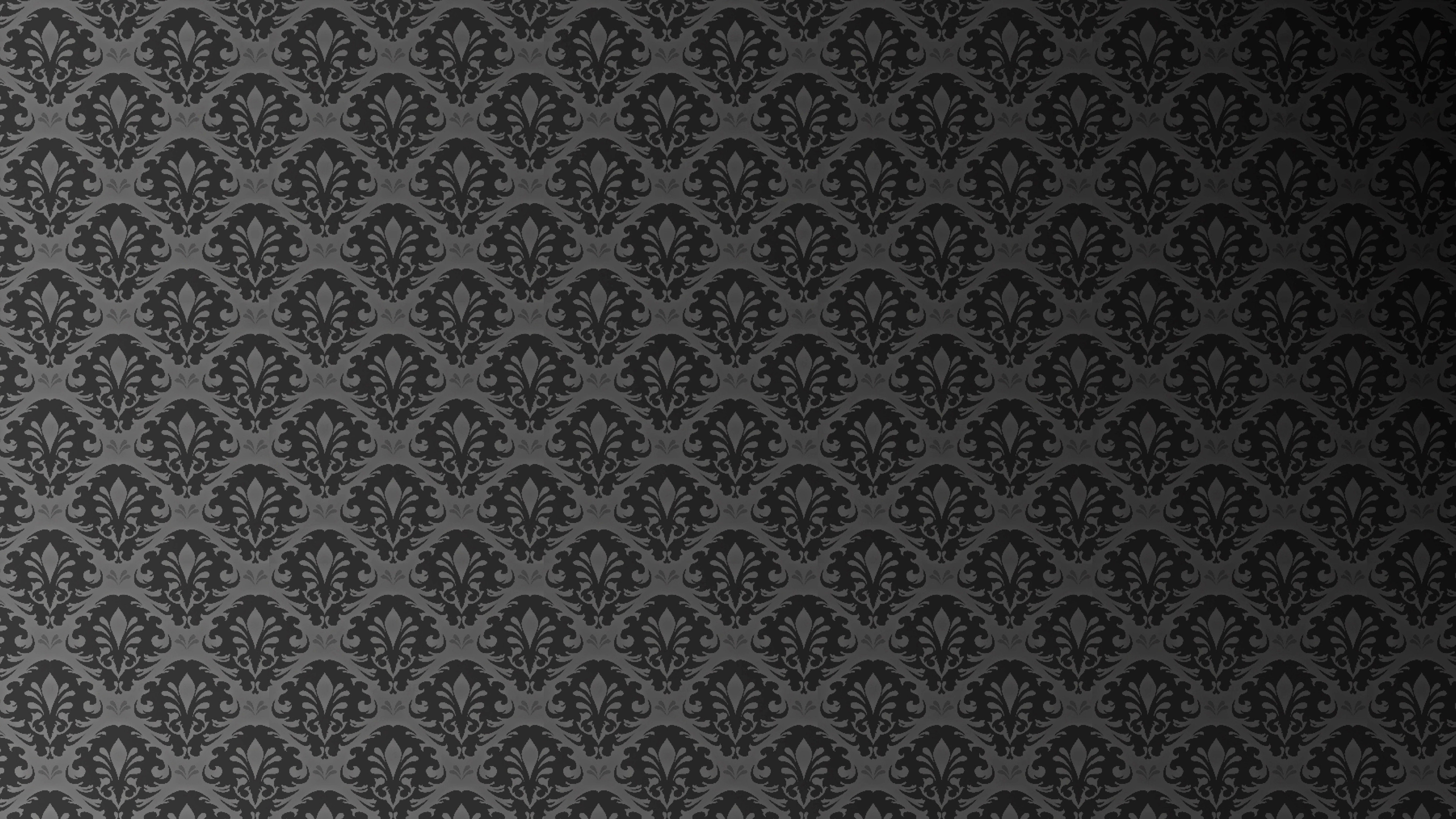 Black Floral Wallpaper For Walls in 4K - HD Wallpapers | Wallpapers