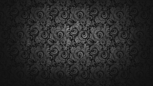 Black dark Floral Wallpaper for Desktop Background and Walls