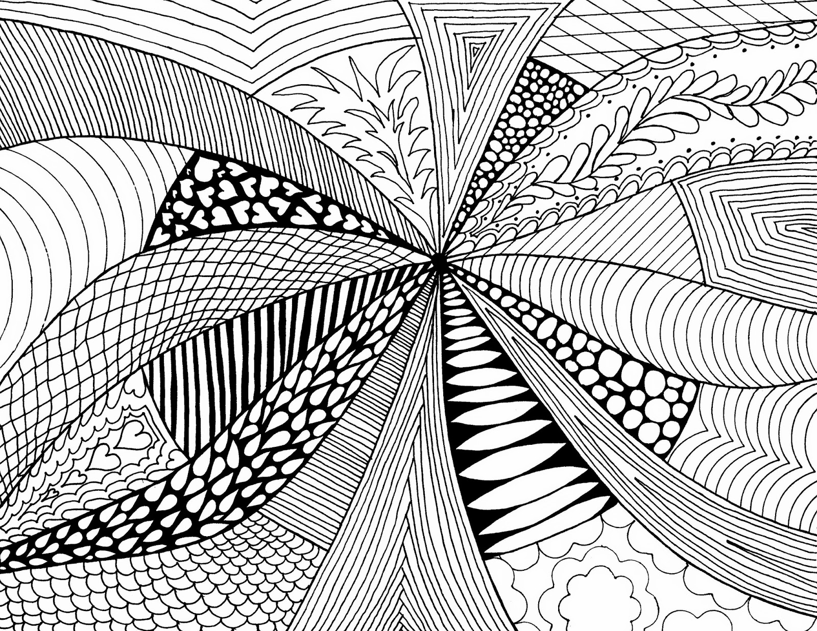 Examples Of Abstract Art Drawings in Simple Design HD Wallpapers