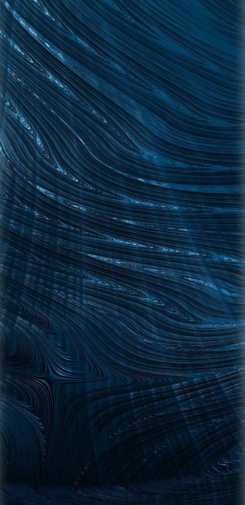 Examples of Abstract Art Wallpaper for Samsung Galaxy Note 8 with Blue Waves