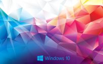 Windows 10 Wallpaper Abstract 3D Colorful Polygon
