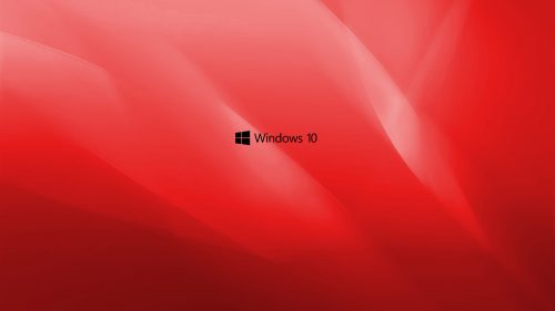 Windows 10 Wallpaper Red