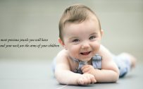 baby images with quotes for Wallpaper