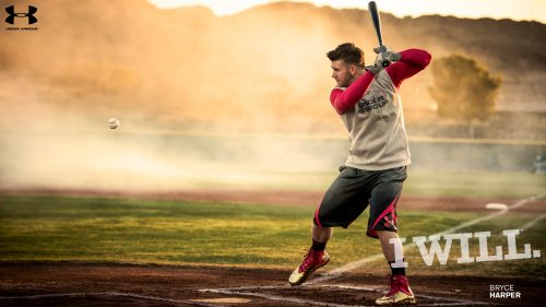 Cool Under Armour Wallpapers with Bryce Harper