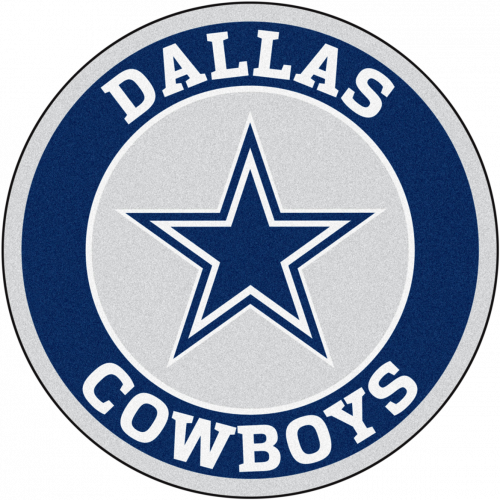 Dallas Cowboys Rounded PNG Logo Wallpaper