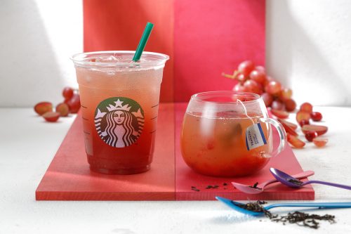 Cute Starbucks Wallpapers with Grapy Grape and Tea