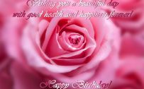 Happy Birthday Images With Rose Flowers in Pink
