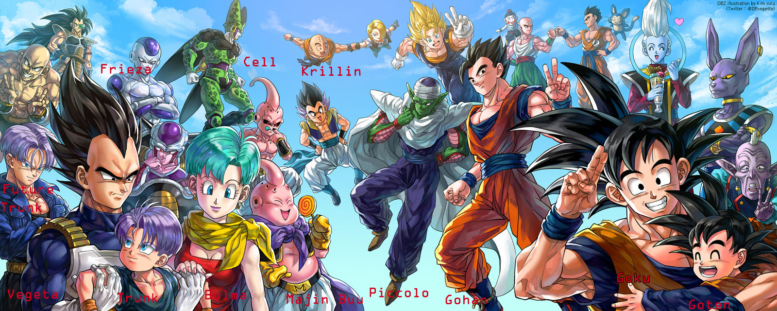 Dragon Ball Z Characters Names And Pictures - HD Wallpapers