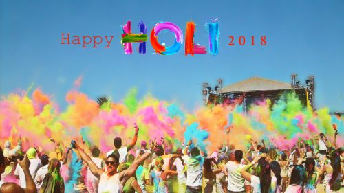 Holi Festival 2018 Wallpaper in HD