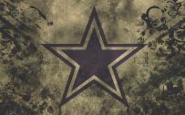 Dallas Cowboys Logo Wallpaper in HD 1080p with Abstract Vintage Background