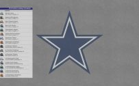 Dallas Cowboys Logo Wallpaper with 2018 Opponents Schedule