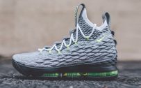 LeBron James Shoes Wallpaper with Nike LeBron 15 Neon