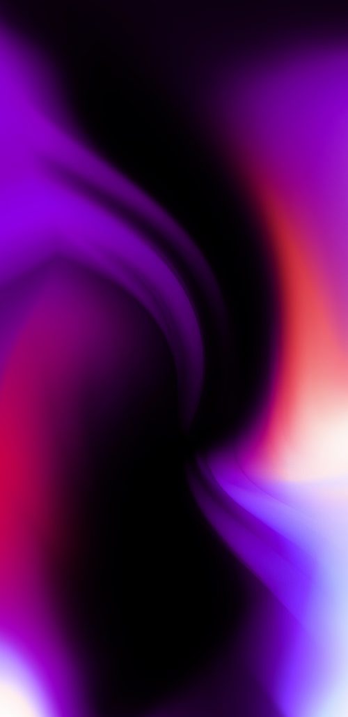 Samsung Galaxy S9 and S9+ Wallpaper with Abstract Purple Lights
