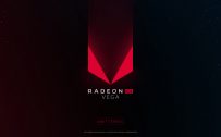 4K Black Wallpapers for Windows 10 - #08 of 10 - with Radeon RX Vega Logo