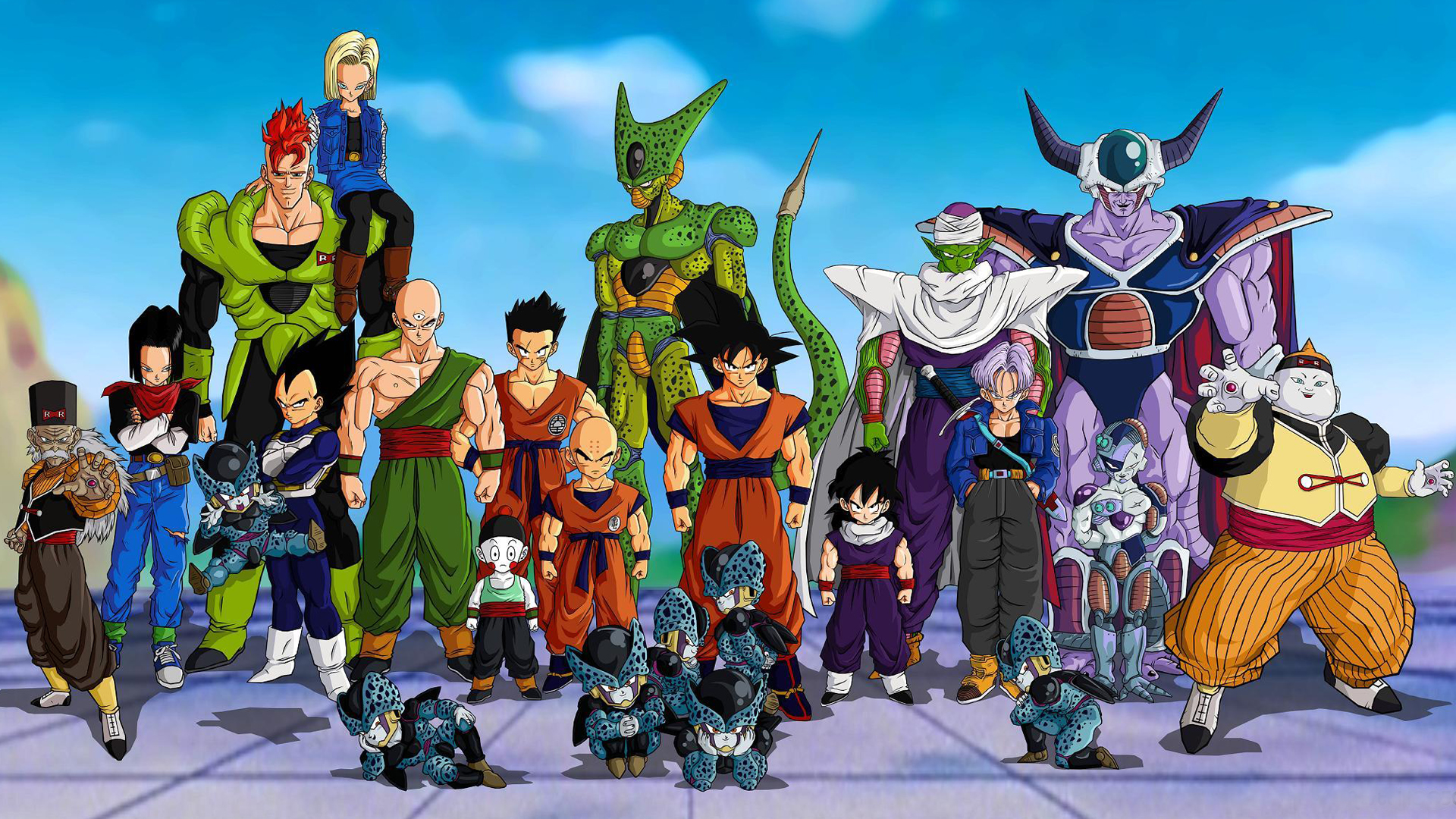 Best 20 Pictures of Dragon Ball Z 08 All Characters of Allies and 