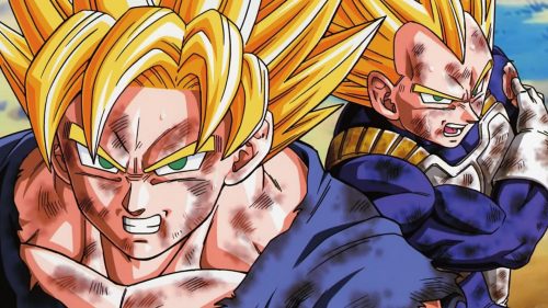 Best 20 Pictures of Dragon Ball Z – #11 – Son Goku and Vegeta Fighting in Super Saiyan Form